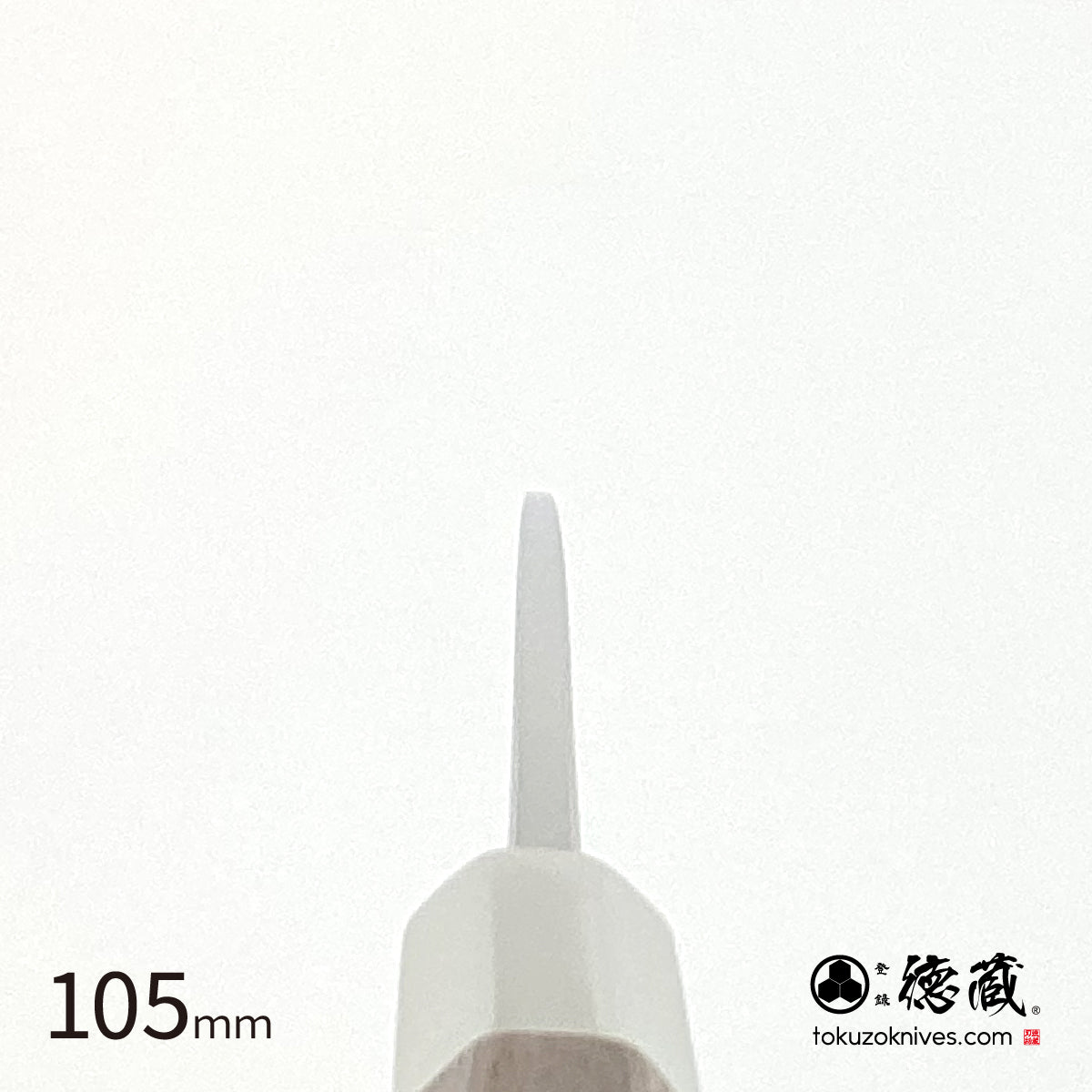 Stainless Silver Steel No. 3 medium-thick petty knife Walnut Octagonal Handle