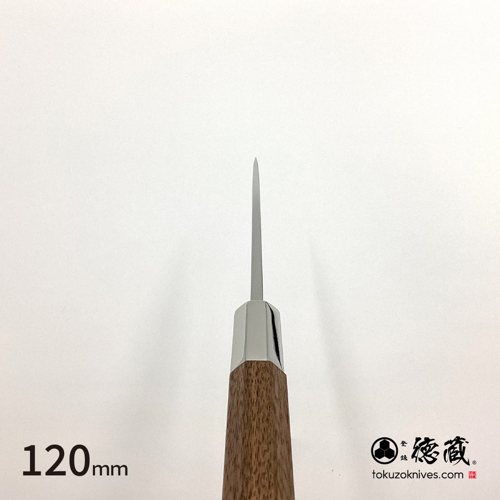 银三 中厚万能小刀 胡桃木八角柄