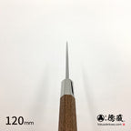 银三 中厚万能小刀 胡桃木八角柄