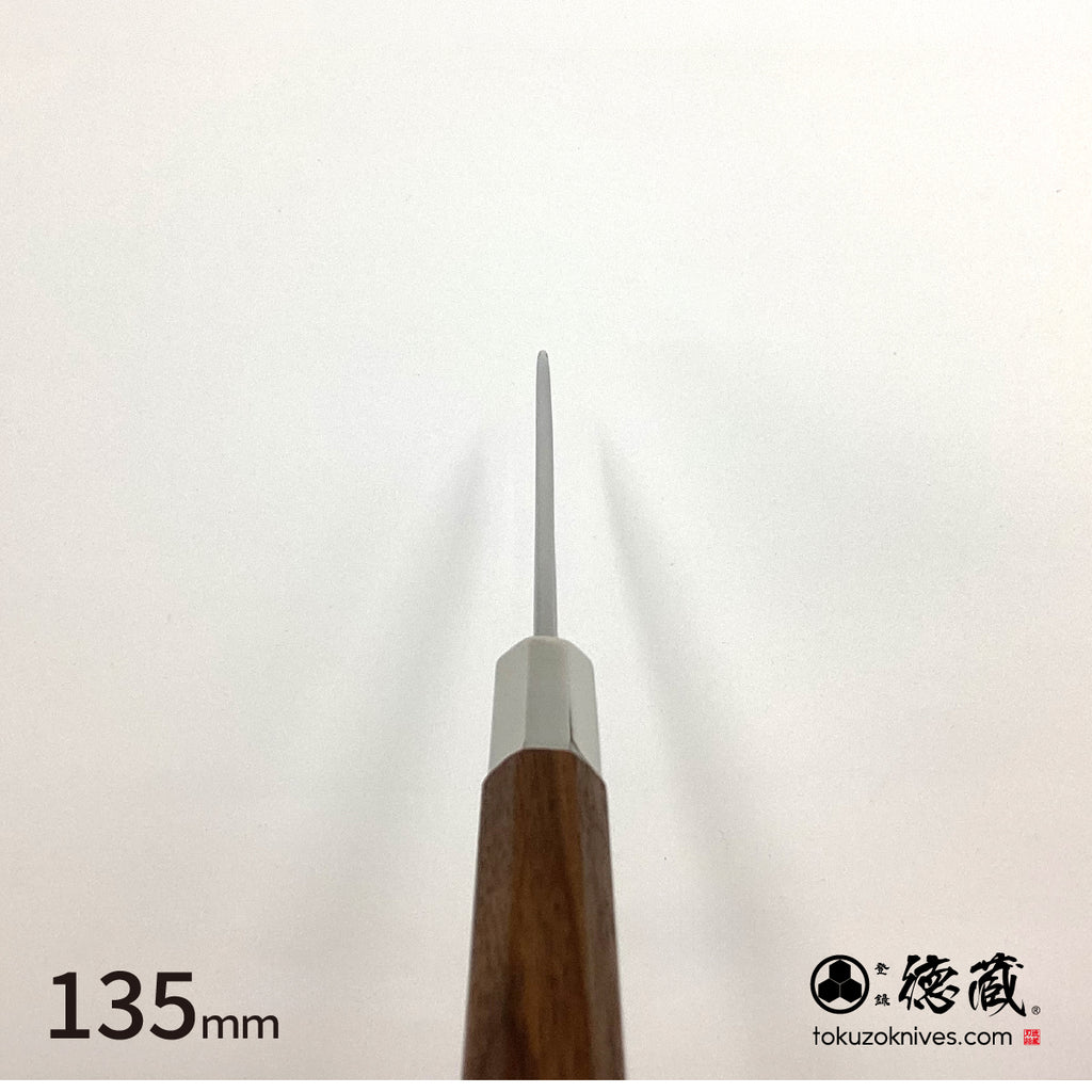 银三 中厚万能小刀 胡桃木八角柄