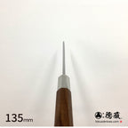 银三 中厚万能小刀 胡桃木八角柄