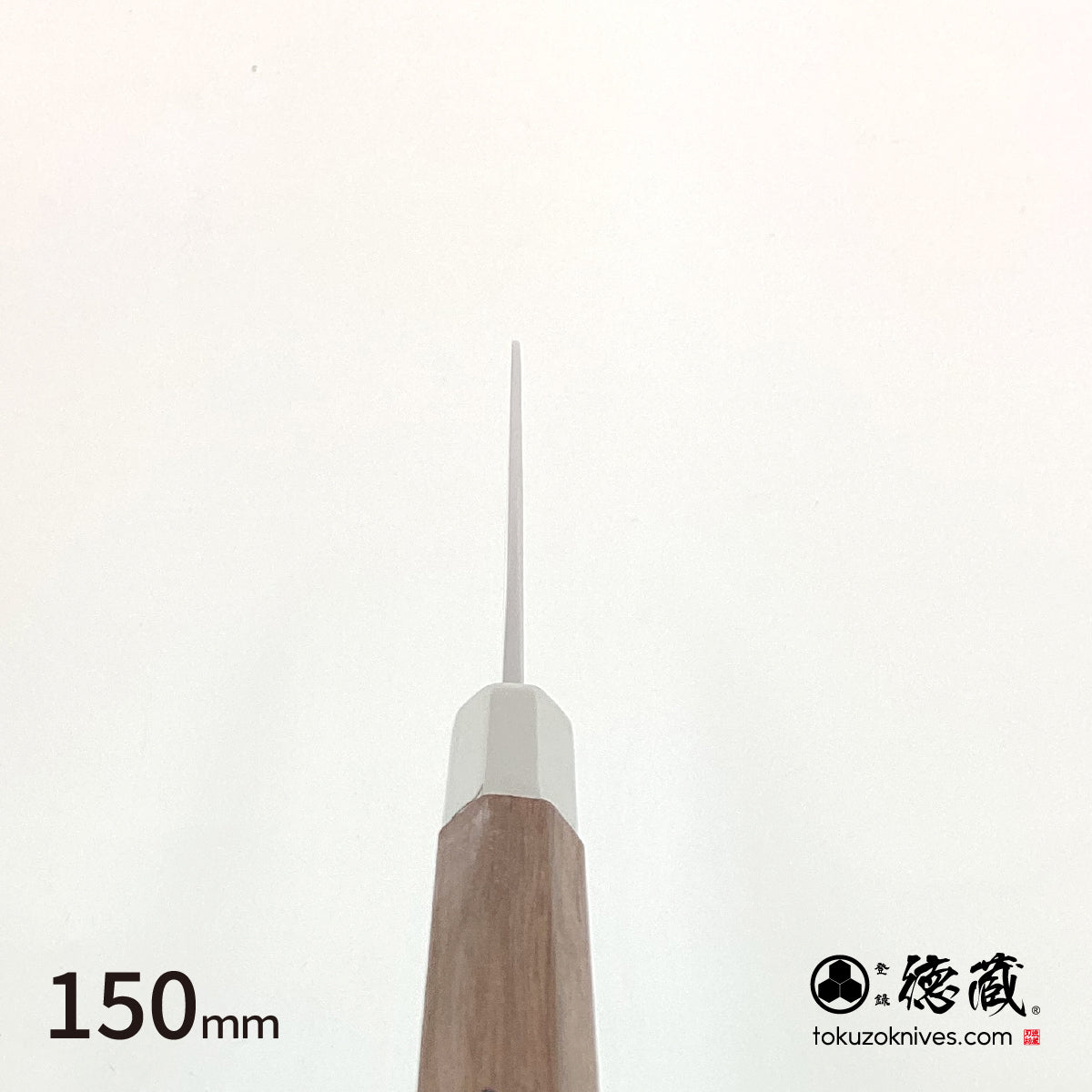 银三 小刀 和式图案 胡桃木八角柄