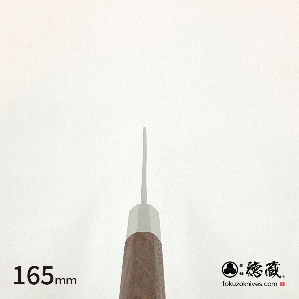 銀三 和模様 舟行包丁 胡桃八角