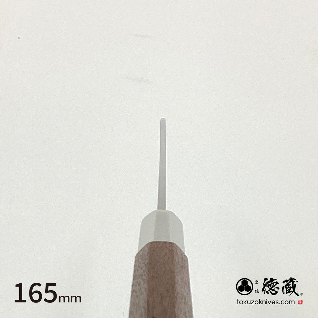 銀三 和模様 舟行包丁 胡桃八角