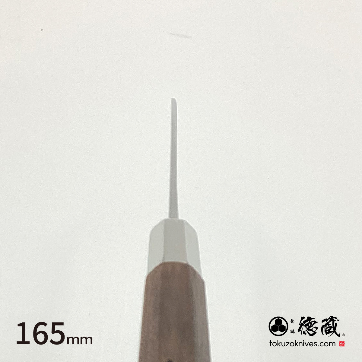 銀三 和模様 舟行包丁 胡桃八角