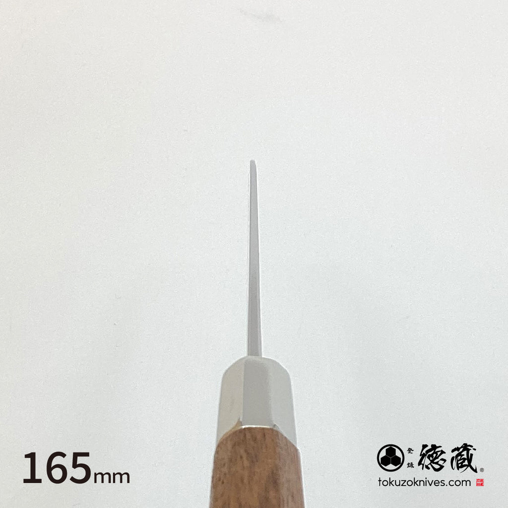 銀三 和模様 舟行包丁 胡桃八角
