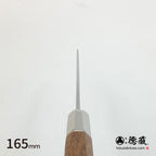 銀三 和模様 舟行包丁 胡桃八角