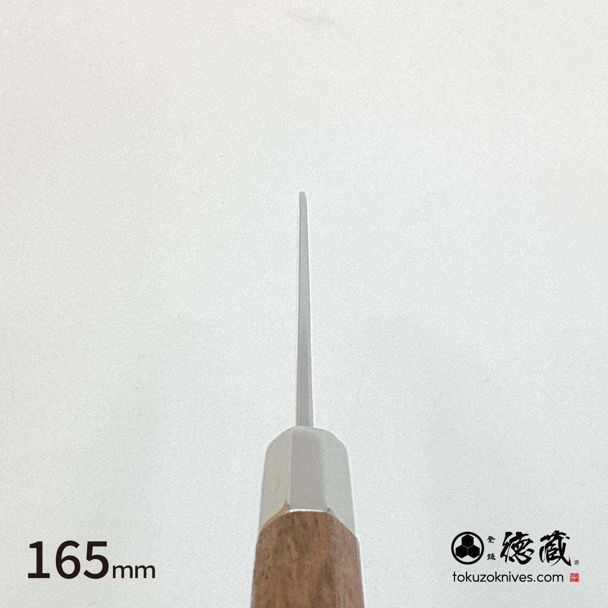 銀三 和模様 舟行包丁 胡桃八角