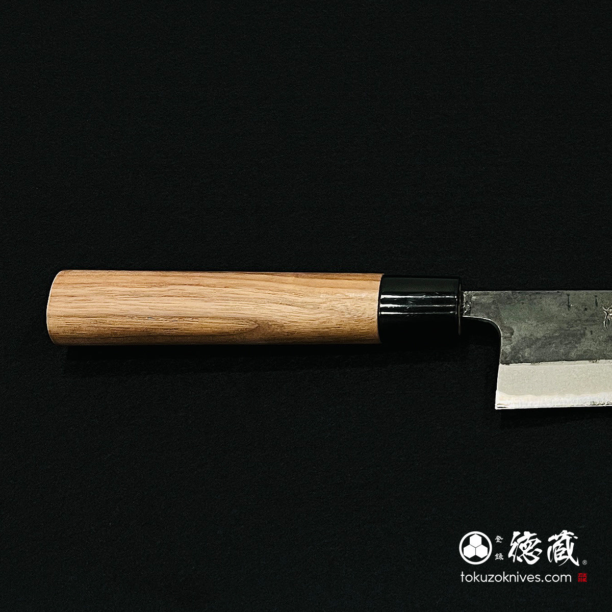 青二切附刀胡桃木柄