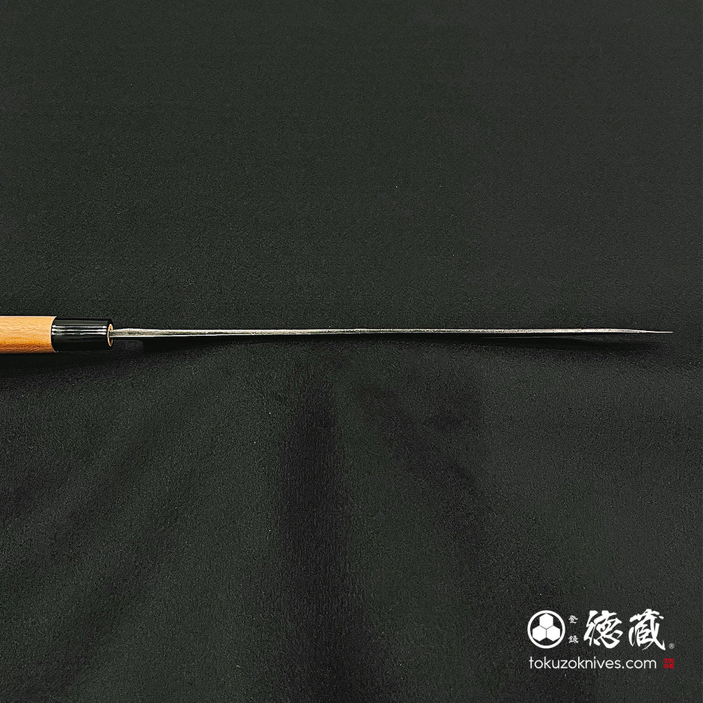 Aoni 黑色饰面 Sujihiki 刀胡桃木手柄