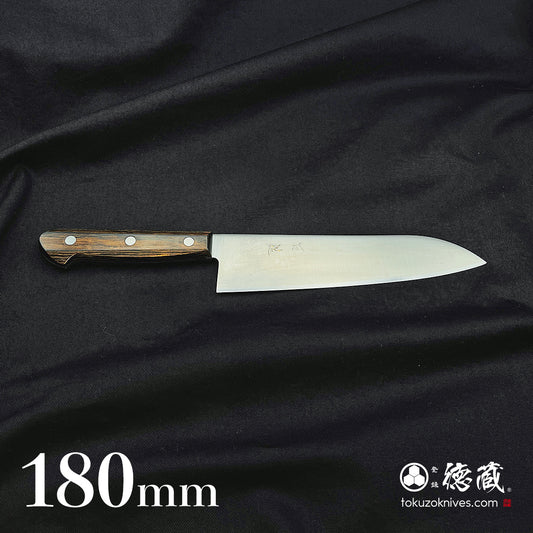 SLD 三徳包丁 焦茶ハンドル