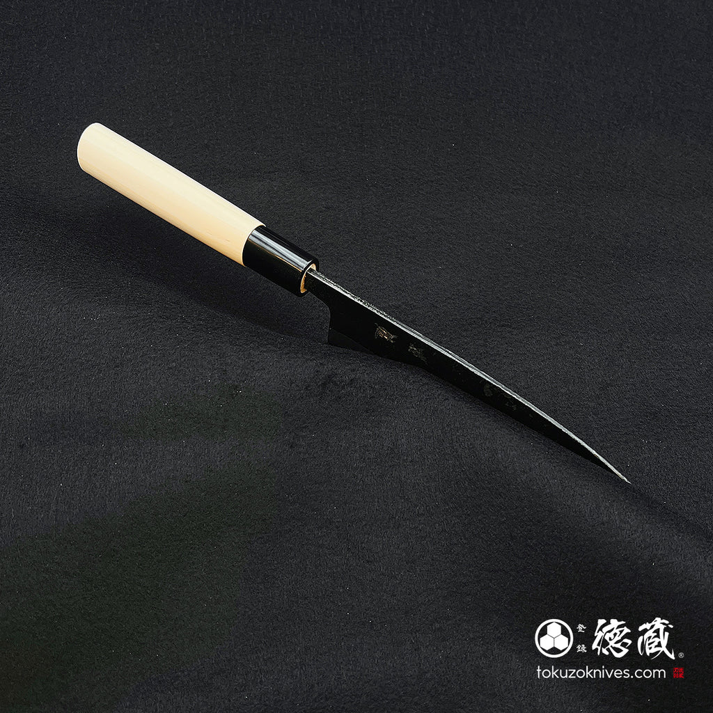 青二 黑打加工 舟行刀 朴木手柄