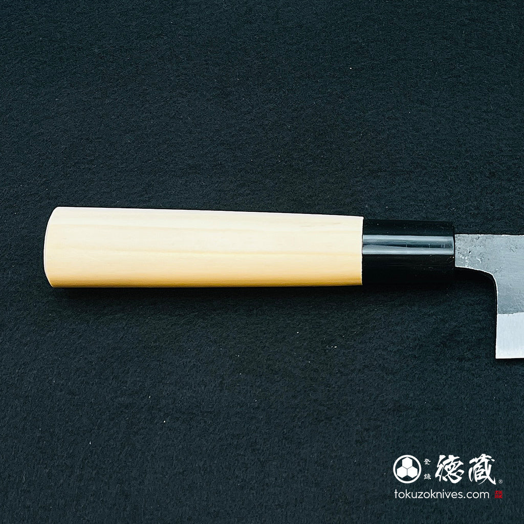 青二 黑打加工 舟行刀 朴木手柄