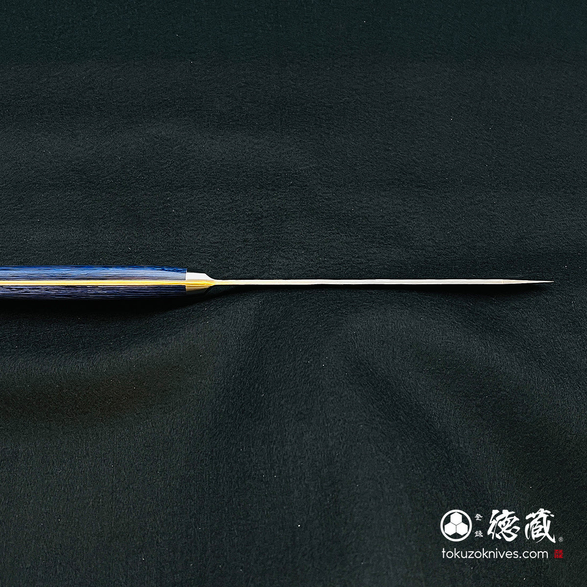 Aoni Petty Knife Blue Handle