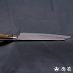 A8 槌目加工 万能刀 焦茶色手柄