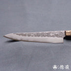 银三 梨皮润饰 万能小刀 焦茶色手柄