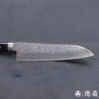 SKD 大马士革 万能刀 黑色手柄
