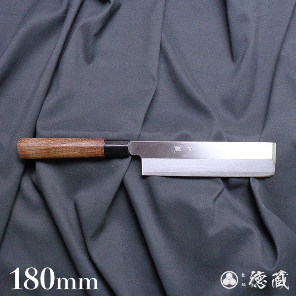 A8 关东形薄刃厨刀 崖豆木手柄
