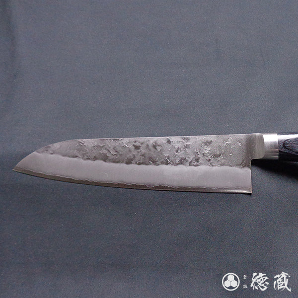 银三 梨皮润饰 三德刀 黑色手柄