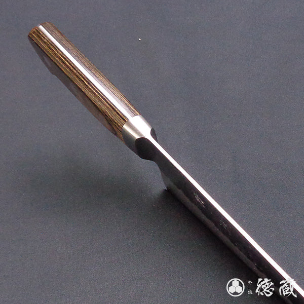 Silver-3  matt finish  Gyutou knife  dark brown handle