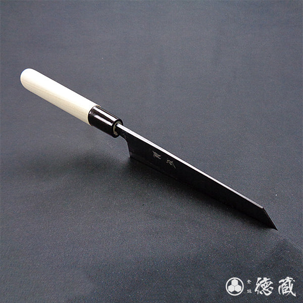 青二 黑面锻造加工 文化厨刀 朴木手柄