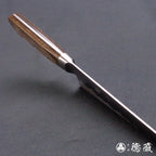 A8 锤纹加工 三德包丁 浅茶色手柄