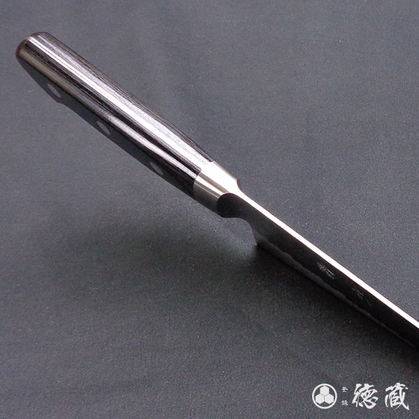 Blue-super hammered finish    Gyutou-knife (chef's knife)  black handle