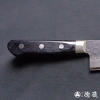 青S 黑色锤纹加工 三德刀 黑色手柄
