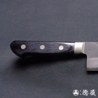 青S 黑色缎面槌面加工 牛刀 黑色手柄