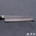 青S 黑色缎面槌面加工 切付厨刀 黑色手柄