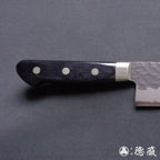 青S 黑色缎面槌面加工 切付厨刀 黑色手柄