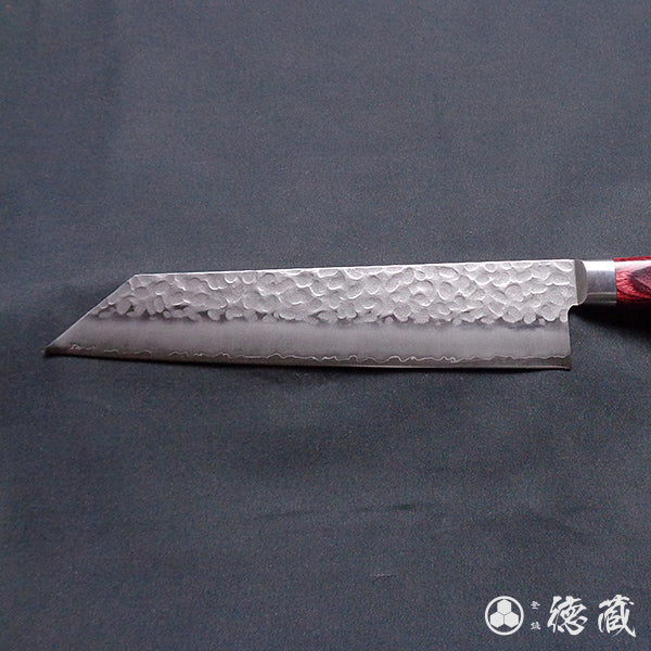A8 槌面加工 切付厨刀 红色手柄