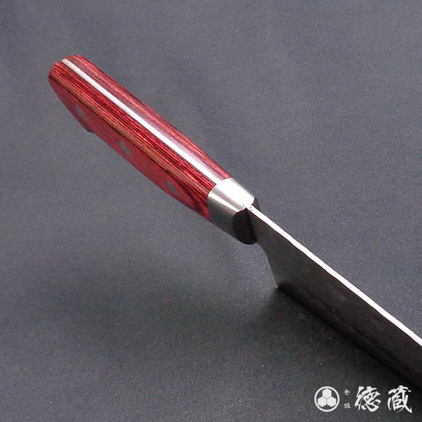 A8 槌面加工 切付厨刀 红色手柄