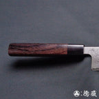 SLD 大马士革 切付厨刀 紫檀木手柄