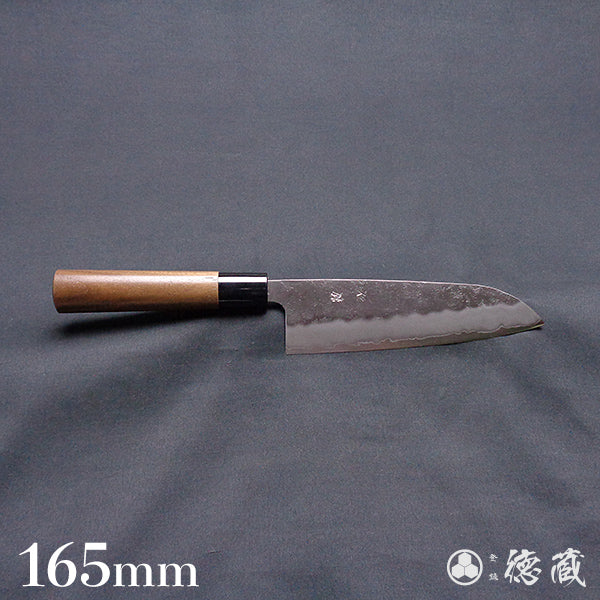 银三 梨皮润饰 三德厨刀 胡桃木手柄