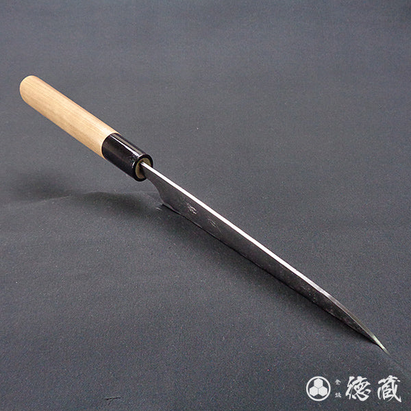 Ginsan (Silver3)  stainless steel  matt finish  santoku knife  walnuts handle