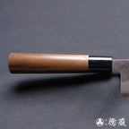 银三 梨皮润饰 三德厨刀 胡桃木手柄