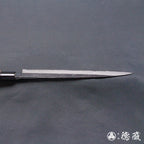 青二 黑色锻面加工 切筋刀  胡桃木手柄