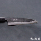 青一 黑面锻造加工 切鱼刀 胡桃木手柄