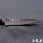 青二纸 黑面锻造加工 小包丁 朴树手柄