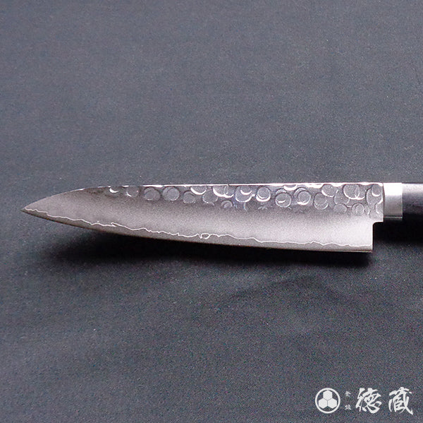 青二纸 黑面锻造加工 小包丁 朴树手柄