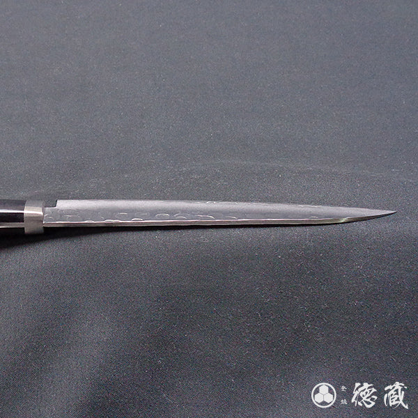 青二纸 黑面锻造加工 小包丁 朴树手柄