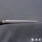 青二纸 黑面锻造加工 小包丁 朴树手柄