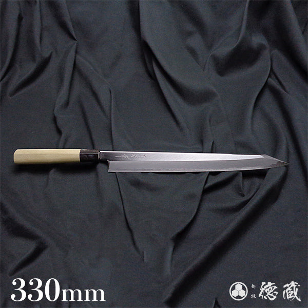 TADOKORO　KNIVES　white-2 (white-2 carbon steel)　Kandokoro-yanagiba-knives (sword shape Sashimi-knives)