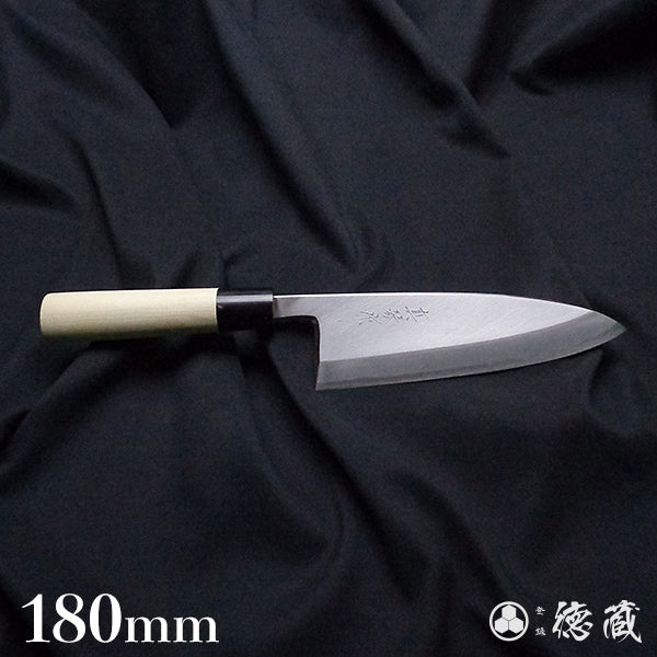 TADOKORO KNIVES  Ginsan (Silver3) stainless steel 
 Deba knife (broad-bladed fish knife)