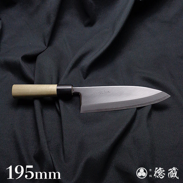 TADOKORO KNIVES  Ginsan (Silver3) stainless steel 
 Deba knife (broad-bladed fish knife)