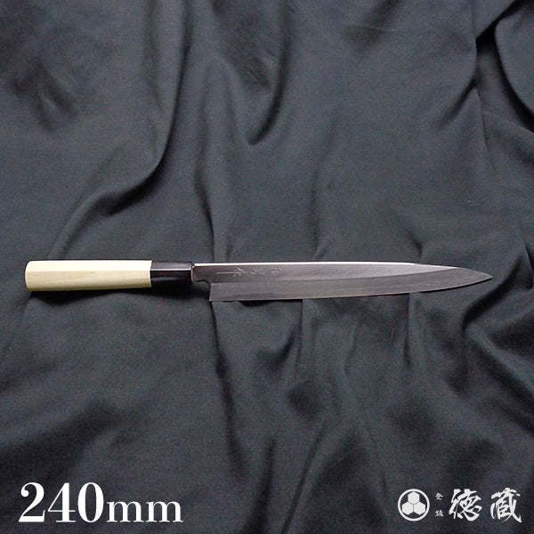 TADOKORO KNIVES  Ginsan (Silver3) stainless steel 
 Yanagiba knife