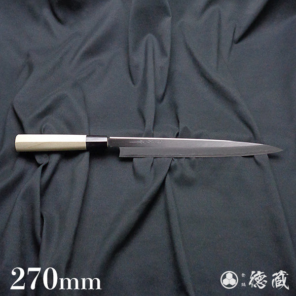 TADOKORO KNIVES  Ginsan (Silver3) stainless steel 
 Yanagiba knife