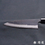 白一 黑面锻造加工 舟行刀 朴木手柄