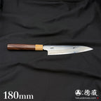 Ginsan Gyuto，紫檀八角